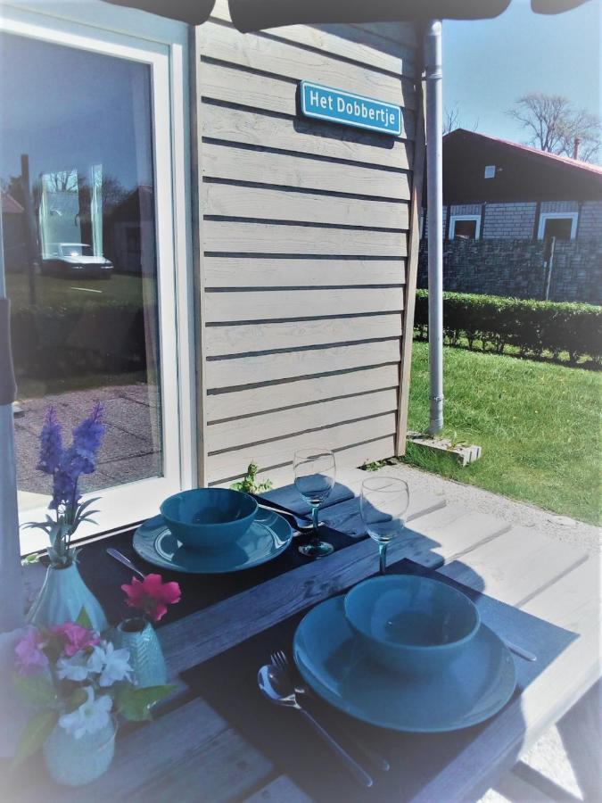 Het Dobbertje, Charmant Houten Huisje Sint Maartensvlotbrug Exteriér fotografie